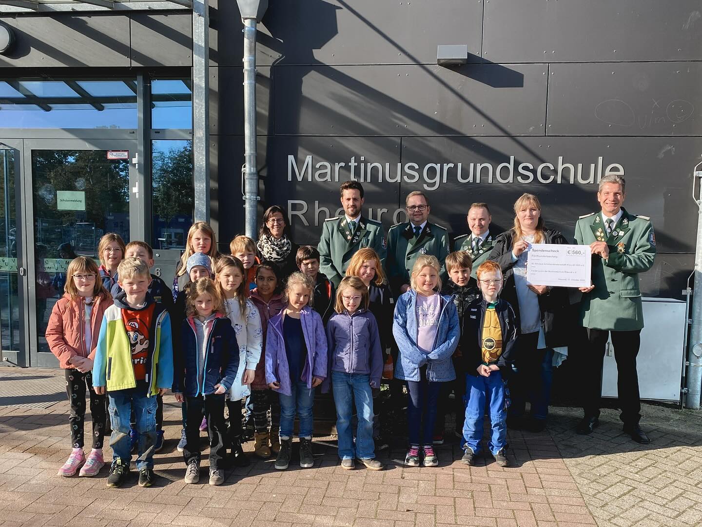 Spendenbergabe